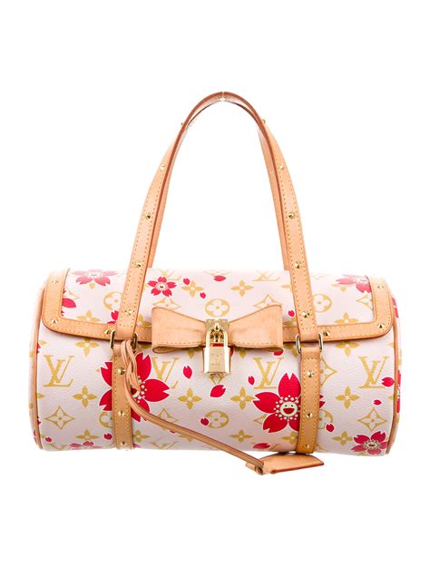 louis vuitton cherry blossom key pouch|Louis Vuitton cherry papillon bag.